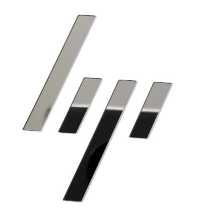 Electroform Stainless Steel Metal Sticker
