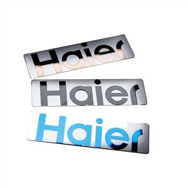 3D Wytłaczane metalowe naklejki